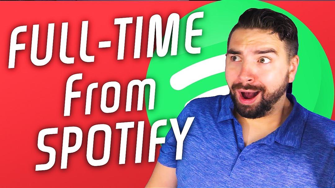 'Video thumbnail for How To Make A Full-Time Income From Spotify Streams'