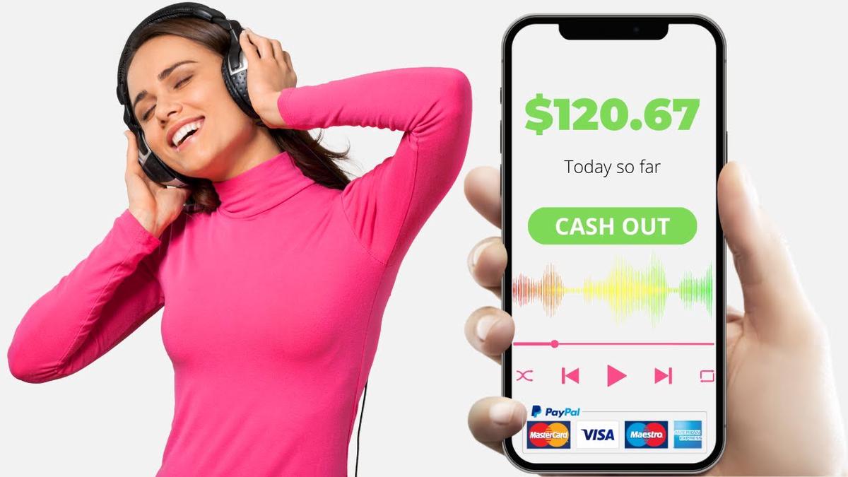 'Video thumbnail for How to Make up to $120 per Hour Listening to Music! | Make Money Online!'
